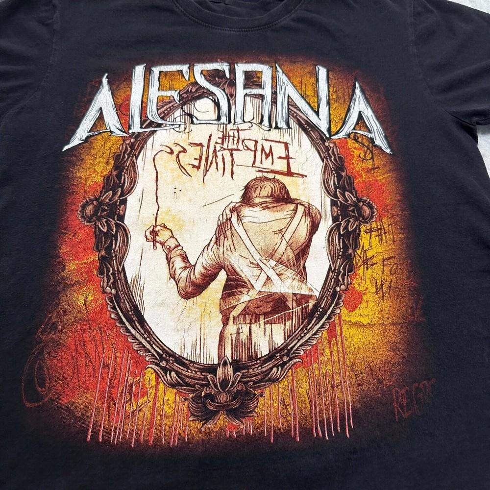 Alesana The Emptiness Album Band Short Sleeve Adult T-Shirt Hot New Unisex T-Shirt