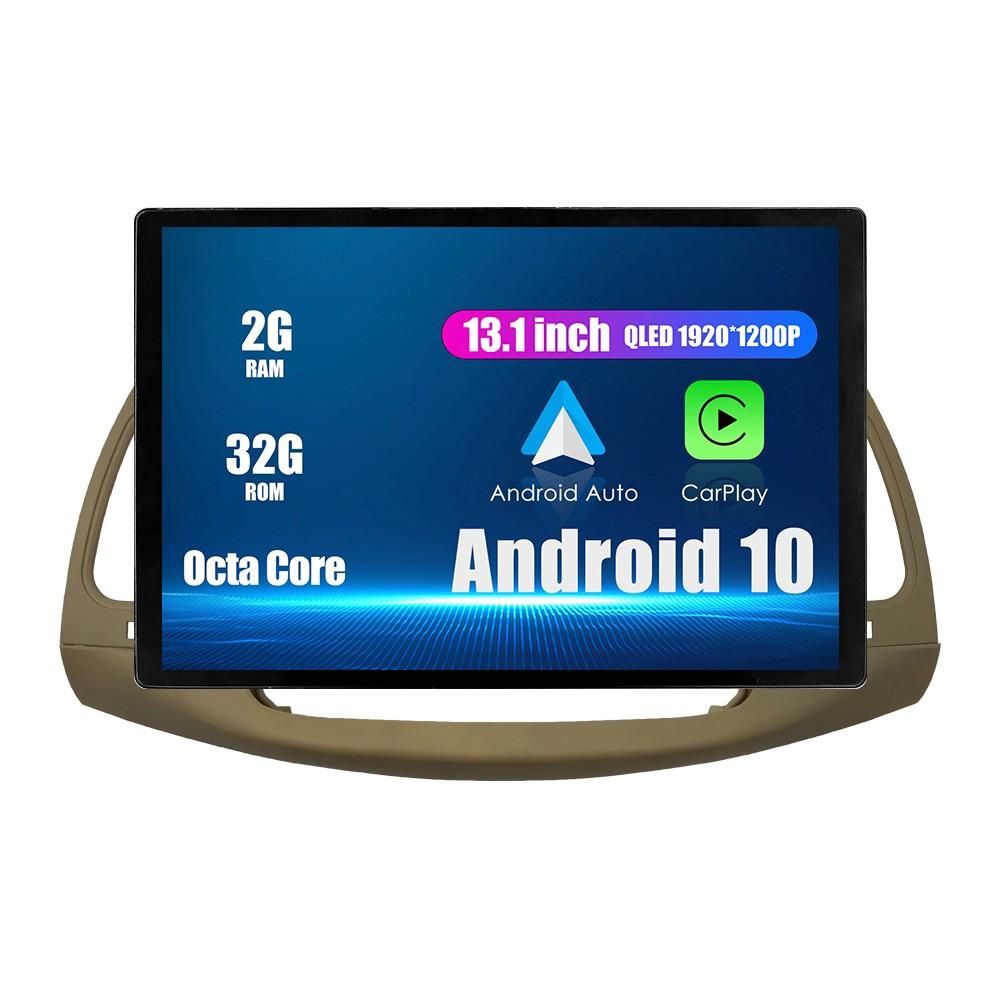 Android Радио 13,1 "автомобильное стереонавигационное головное устройство мультимедийный плеер GPS для Toyota Innvoa Crysta 2014-2021