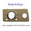 LHD Dashboard Headlight Cover Head Lamp Control Switch Panel Replacement For Mercedes Benz W211 E Class E320 E350 E550 2003-2008