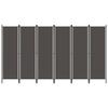VidaXL Room Divider 6 Panels Anthracite 300x180 Cm