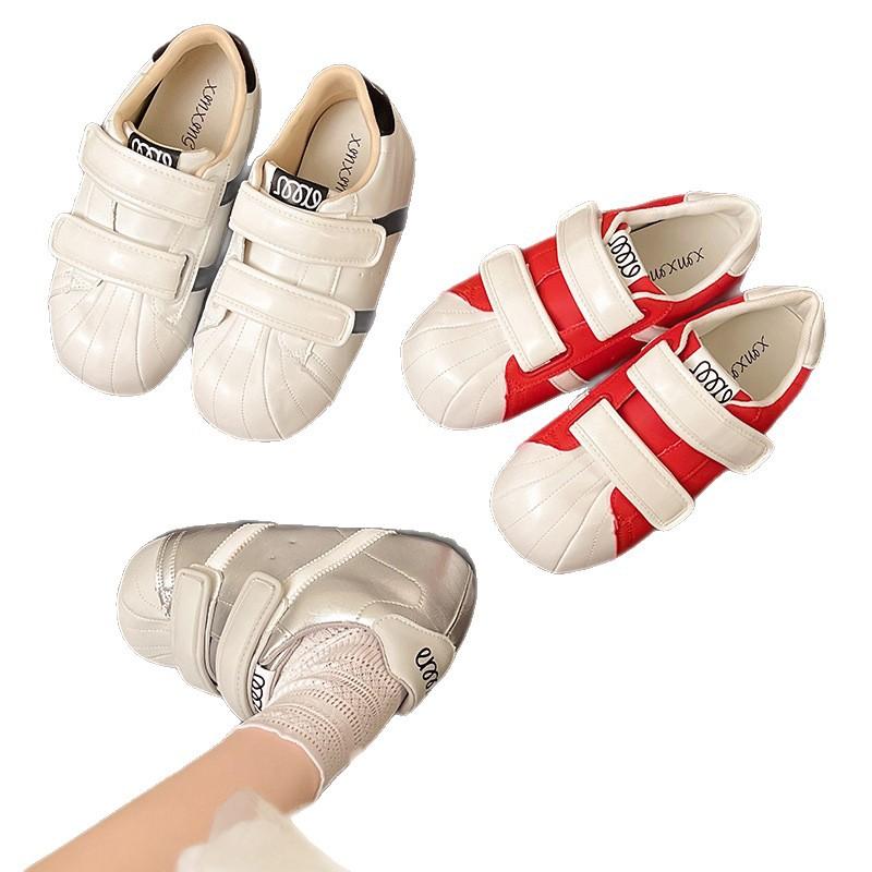 Edition Bubble Shell Cartoon Board Shoes Women's Inner Height Increase Small Man Big Head Bread Shoes Fashion Outer Wear Casual Shoes Tide