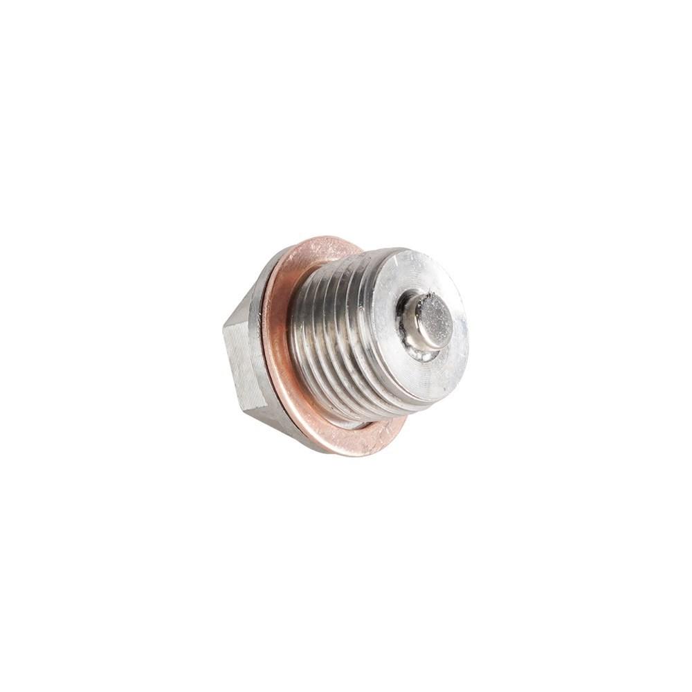 New Stainless Steel Magnetic Oil Drain Plug M12x1.25 M14x1.5 M16x1.5 M18x1.5 Oil Drain Sump Nut Auto Parts Silver OS-1003-M12