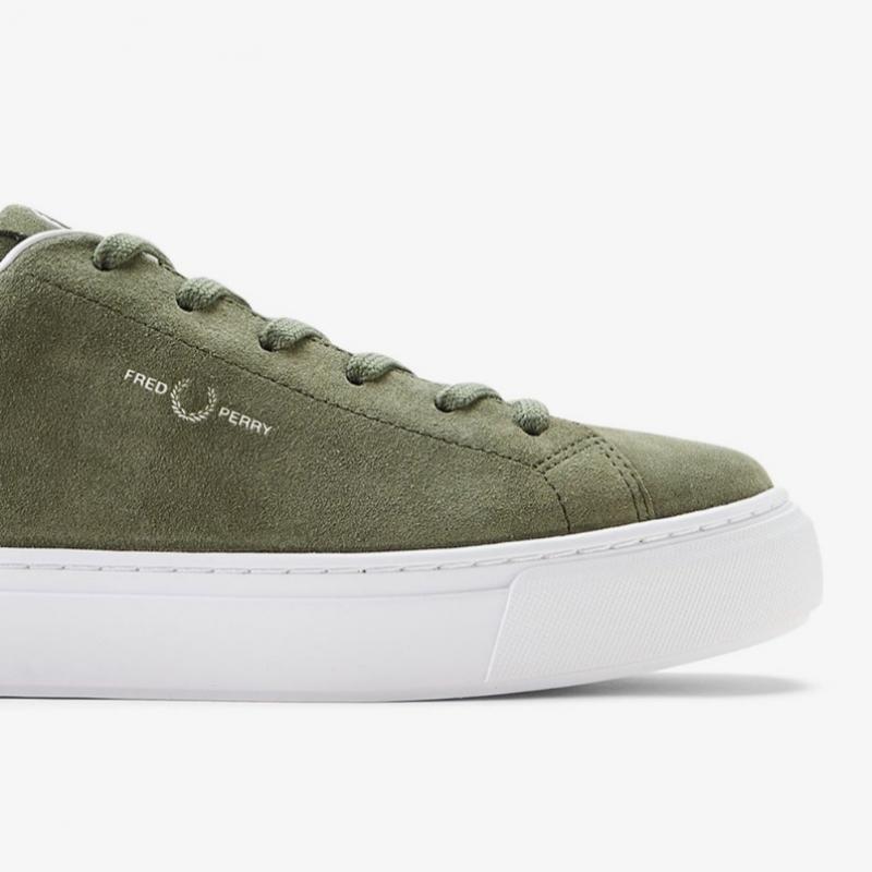 Fred Perry B71 Замшевые Хаки Кроссовки Sfpm2438319 X61
