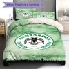 Konyaspor Pattern Bedding Set Quilt Cover Pillowcase Home Decor Gift (1 * duvet cover + 2 * pillowcase, without core)
