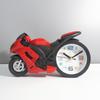 Creative Motorcycle Alarm Clock Portable Desktop Alarm Clock For Children Friends Gift Bedhead Alarm Clock Table Decor
