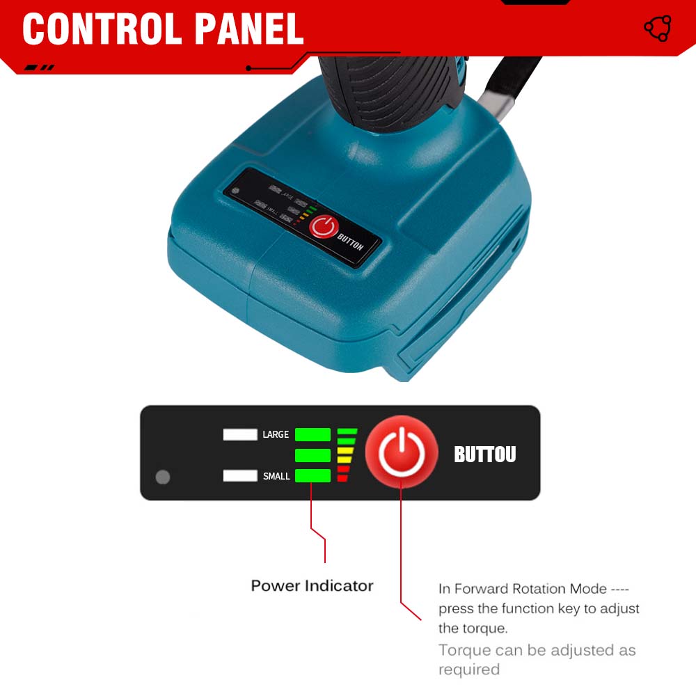 ONEVAN Бесщеточный электрический молоток с крутящим моментом 25 + 3, беспроводная ударная дрель, электрическая отвертка 3 в 1, 13 мм для аккумулятора Makita 18 В