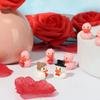 6/12 шт. Свадебные фигурки уток Жених Невеста Украшения Для подарка на День святого Валентина Декор