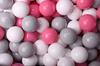 Soft Plastic Balls for the Ball Pit, Set 300 Pcs, 7cm