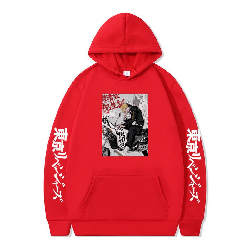 Wish Anime Avengers Manjiro Hooded Sweater