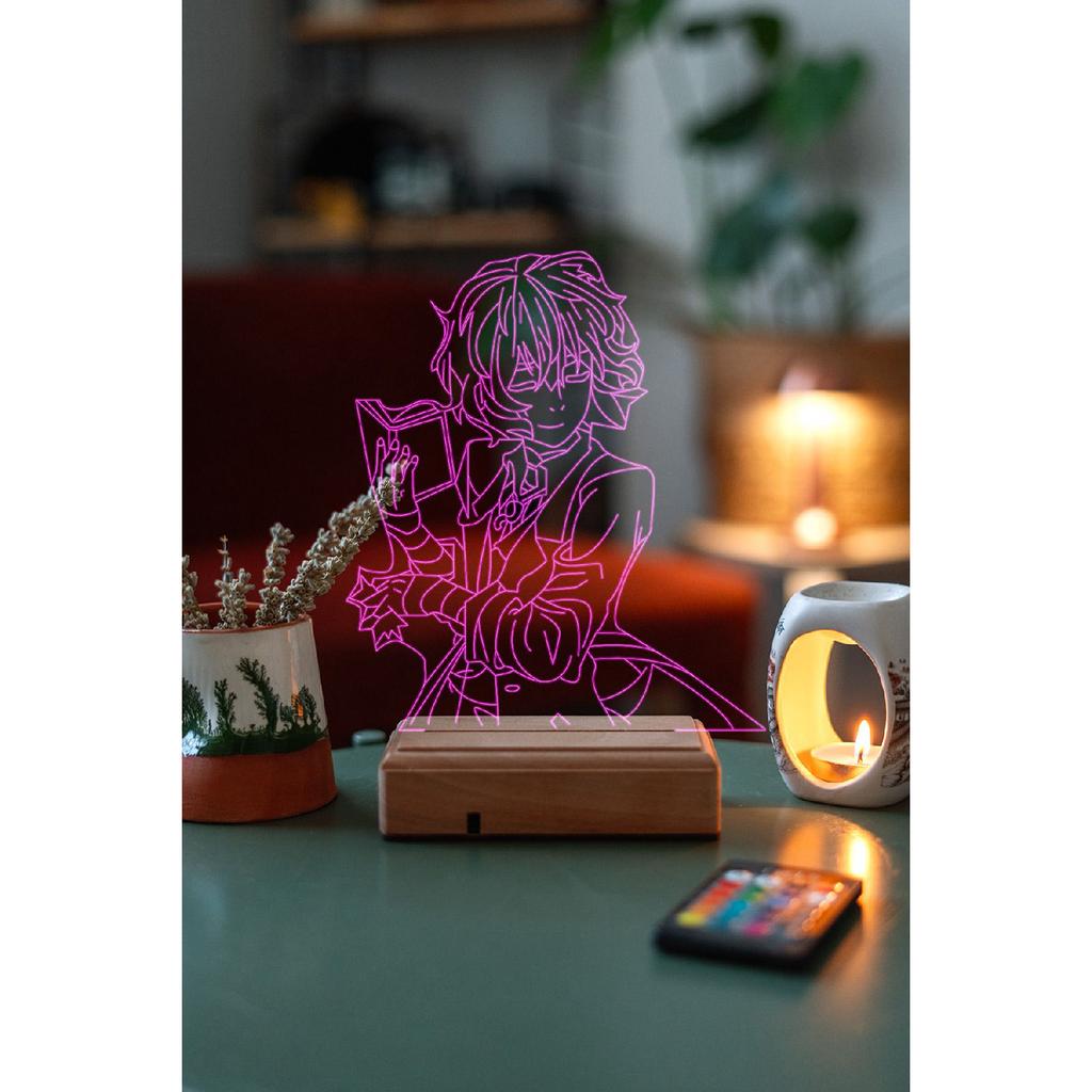 Bungo Stray Dogs Dazai Osamu 16-цветный ночник