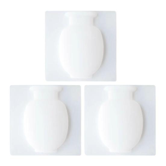 1/2/3 шт. настенное крепление силиконовая ваза многоразовая самоклеящаяся для домашнего офиса внутреннего холодильника окна настенные подвесные растения ваза для цветов наклейка украшение