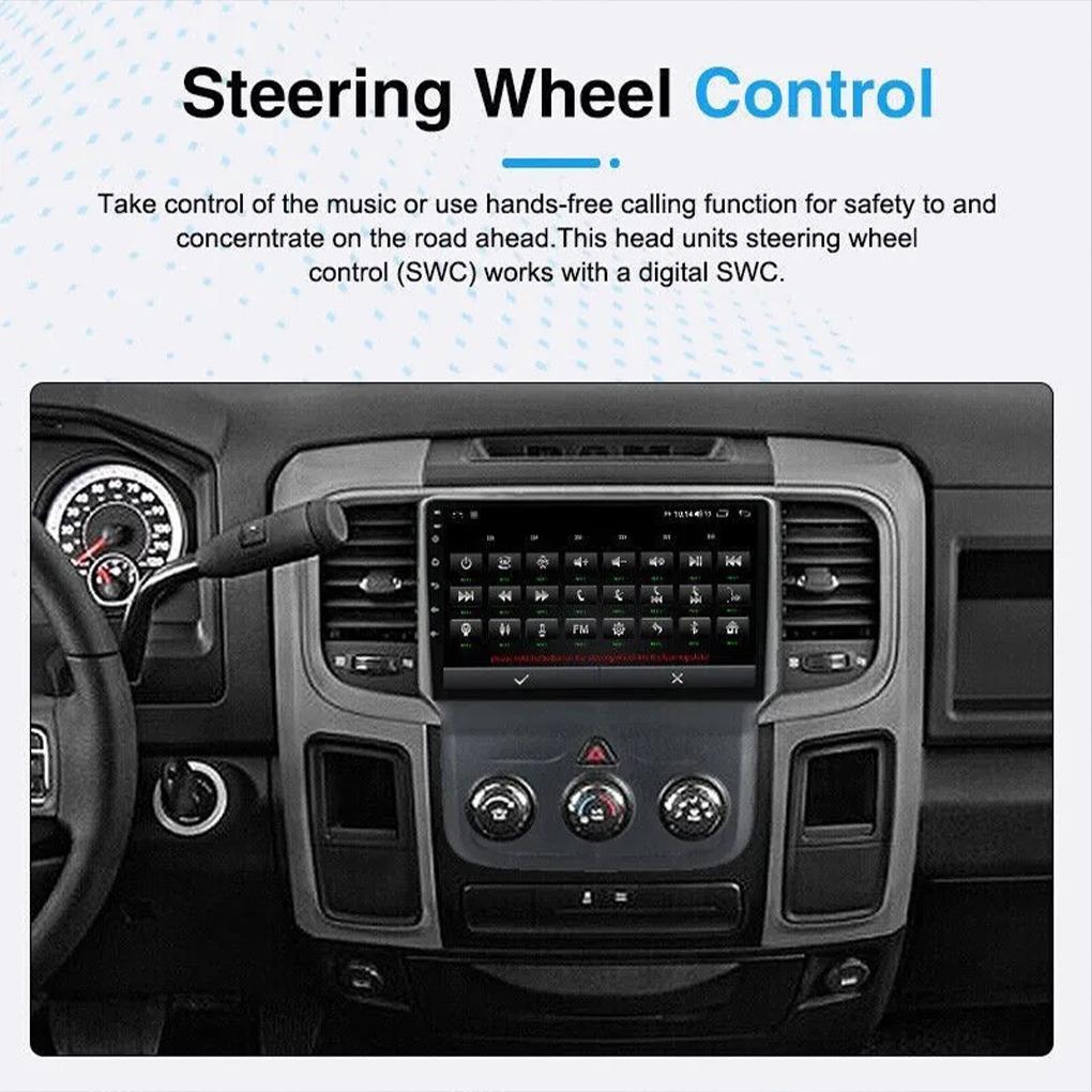 9-дюймовый Android автомобильный радиоприемник для Dodge Ram 1500 2500 3500 2013-2018 Carplay автомобильный стерео Android 13.0 радио GPS мультимедиа видеоплеер