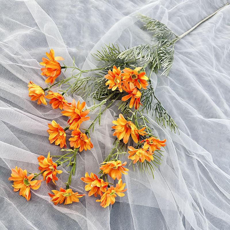 Chrysanthemum Artificial Flower Wedding Hotel Restaurant Decoration Desktop