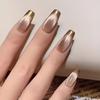 French Fake Nials Long Almond Ballerina and Square Nail Tips Manicure False Nails DIY