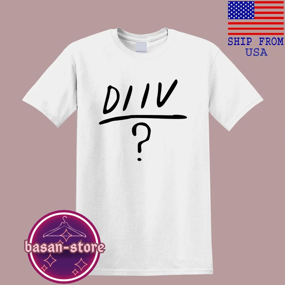 DIIV Men's White Size S-5XL