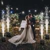 Cold Spark Firework Machine x4 500W 2-4M Stage DJ Wedding Event Party