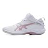 Asics Gelhoop V17 Удобные Универсальные Низкие Баскетбольные Кроссовки Унисекс Белый Розовый 1063A101-105
