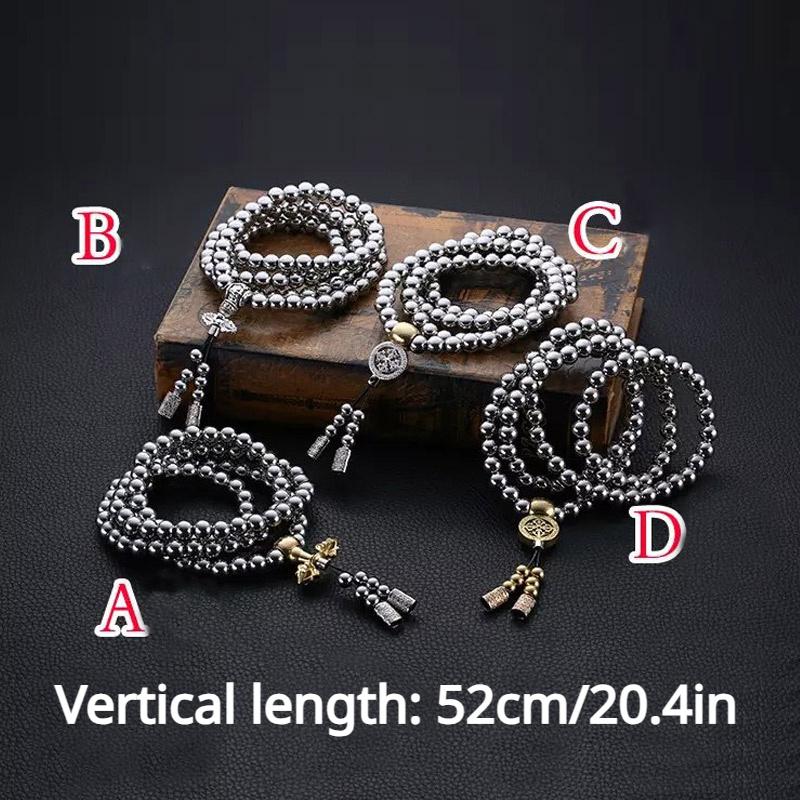 1 шт., тактическая стальная цепочка 10 мм/0,3 дюйма, бусины Будды, браслет для самообороны, ожерелье, EDC, уличные инструменты, самозащита, выживание