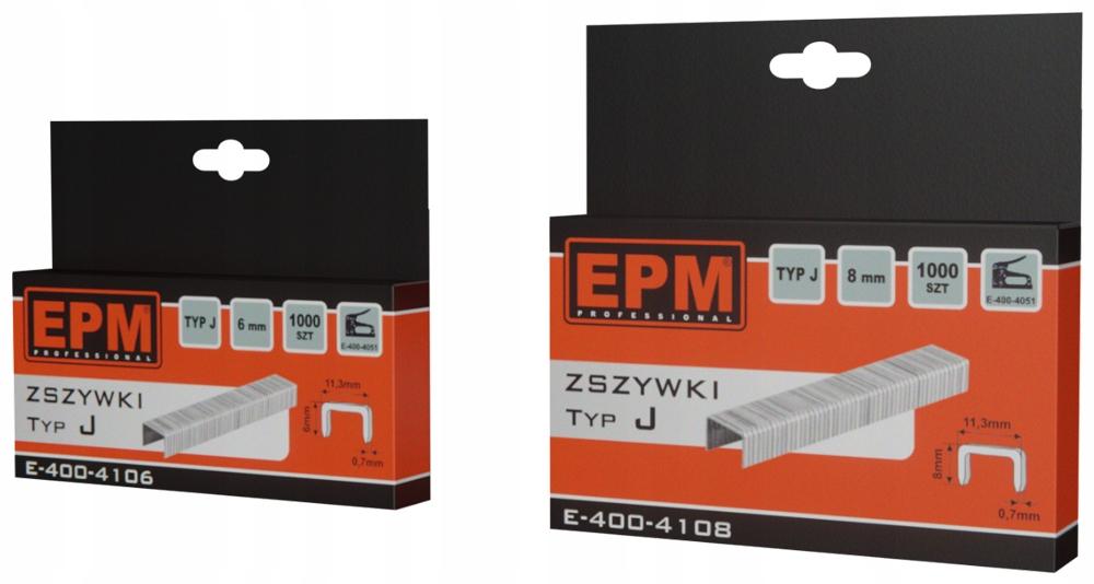 Staples 1000 pcs 8mm J-008