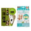 Foot Peeling Pack Perorin Mint X 1 Scratch Smart X 1 Set (2 Uses) &