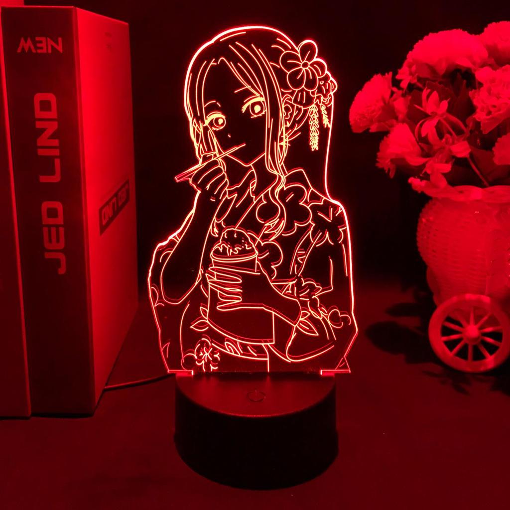 Аниме лампа My Dress Up Darling RGB красочный ночник для детской спальни световой орнамент модель Марин манга подарок