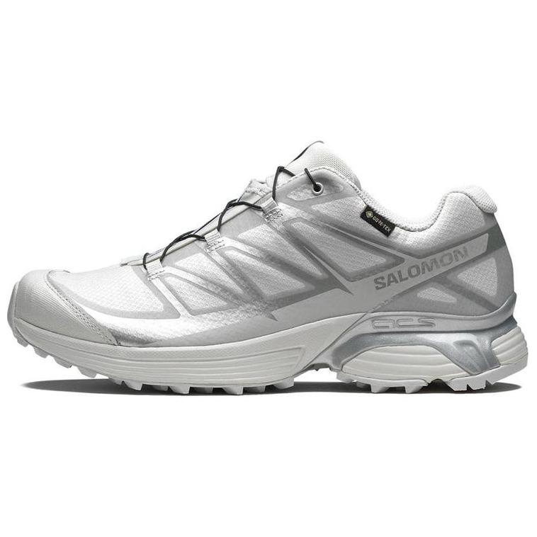 SALOMON Xt-Pathway Gore-Tex Comfortable Versatile Low-Top Casual Trail Marathon Running Shoes Unisex Sneaker Lunar-Rock Alloy White 477309
