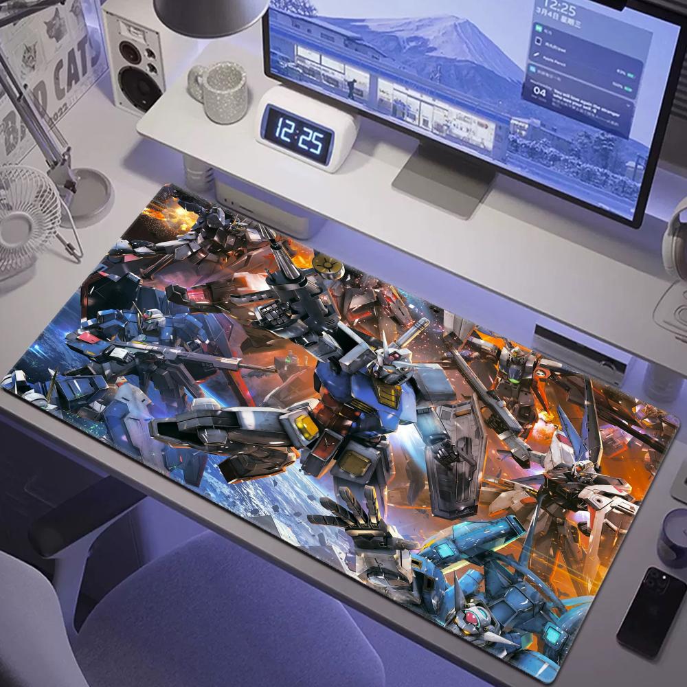 Mechanical Warrior Gundam Mousepad Desktop Pad Game Mousepad Gaming Mouse Pad Large Deak Mat Gift for Boys for oIverwatch