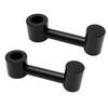 NYANDELMO Car Seat Hooks (Black 2 Pack)