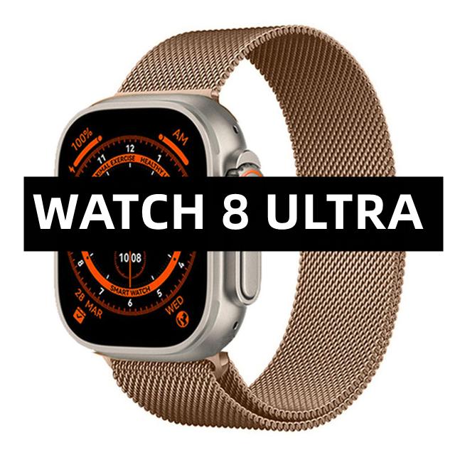 Watch 8 Ultra Smart Watch Men Gps NFC Series8 Smartwatch Водонепроницаемые спортивные часы с беспроводной зарядкой для Apple Watch