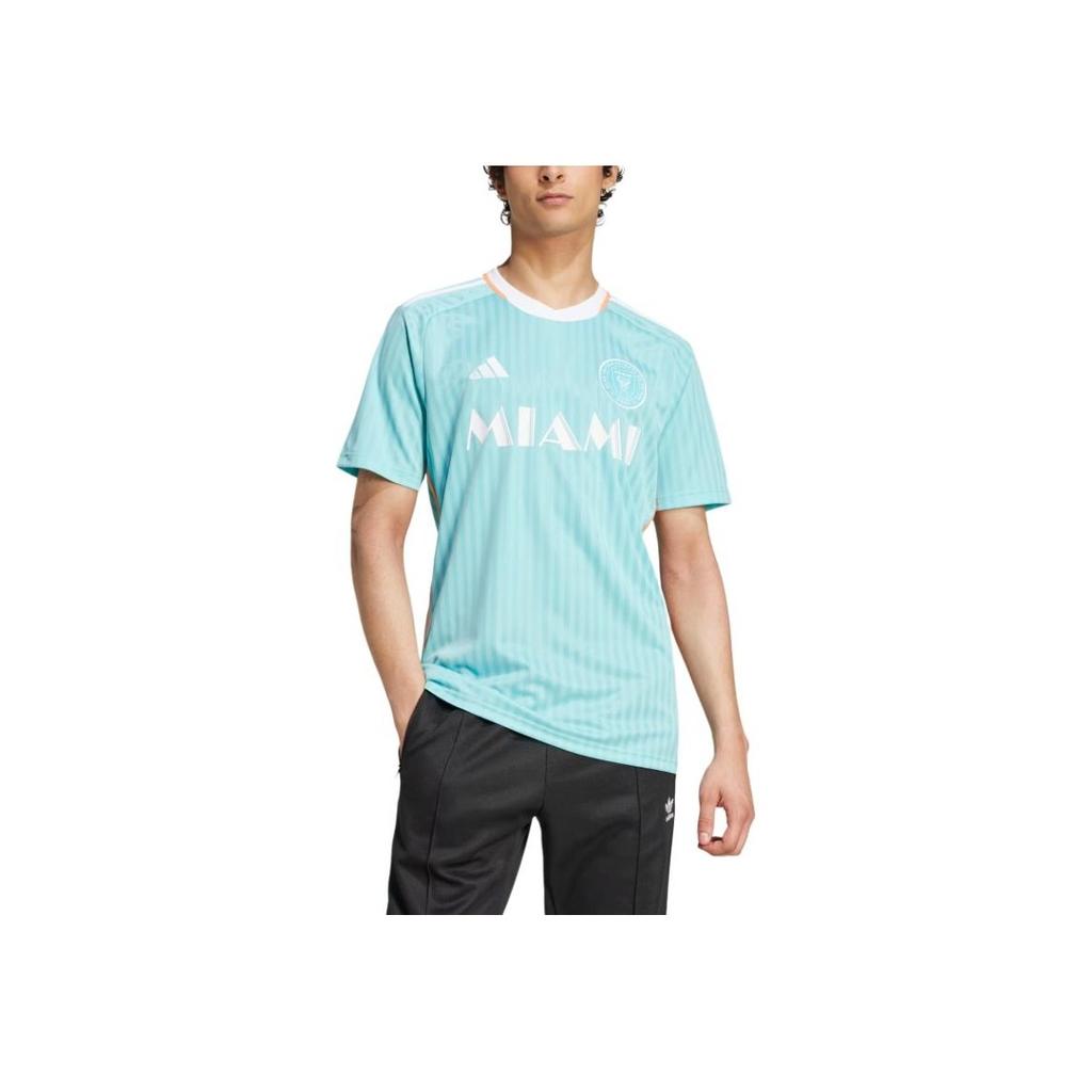 Adidas 2024 Inter Miami CF Adidas Archive Jersey Easy Mint Men Streetwear JJ1449