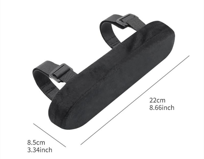 1Pc Elbow Support Cushion for Arm Memory Foam Armrest Pads for Office Chair Pressure Relief Universal Fit Covers for Desk Chairs