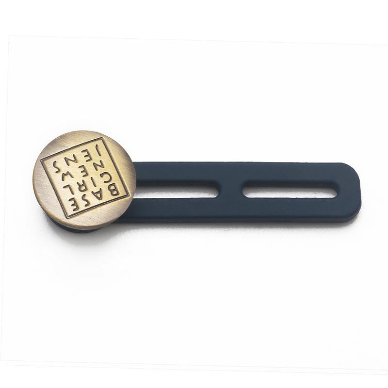 Waist Expansion Button Artifact Metal Nail-free Seam-free Button Removable Adjustable Telescopic Button Jeans Extension Button