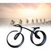 S/L Acrylic Minimalistic Bicycle Sculpture Bicycle Ornament Personality Table Decoration Items Office Decoration Minimal Gift