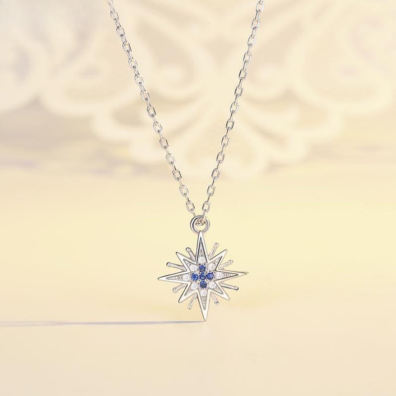 Ювелирные изделия Звезда Ожерелье Модные ювелирные изделия Легкие Роскошные Темпераментные аксессуары Корейская версия Подвеска ins
