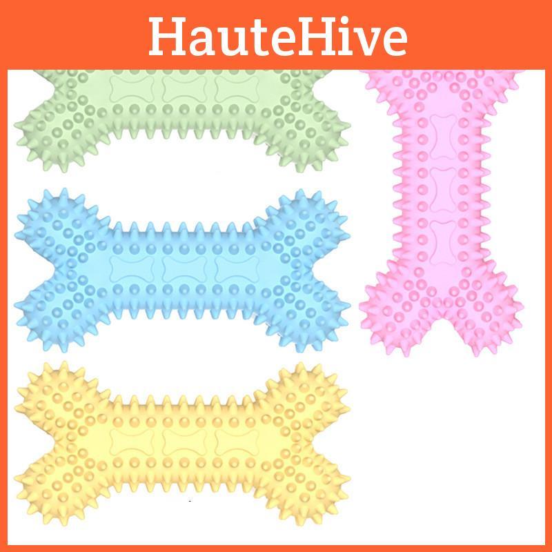 Durable Tpr Chew Toy For Dogs Wholesale Gnawing And Grinding Bone Shape Factory Direct Sale