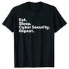 You Clicked The Link Funny Cybersecurity Programmer T Shirts Streetwear Hacker Security Cyber Hack Birthday Gifts T-shirt Men