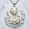 Exquisite Nine-tailed Vixen Pendant Deer Chinese Lion Clavicle Chain  Anniversary Gift