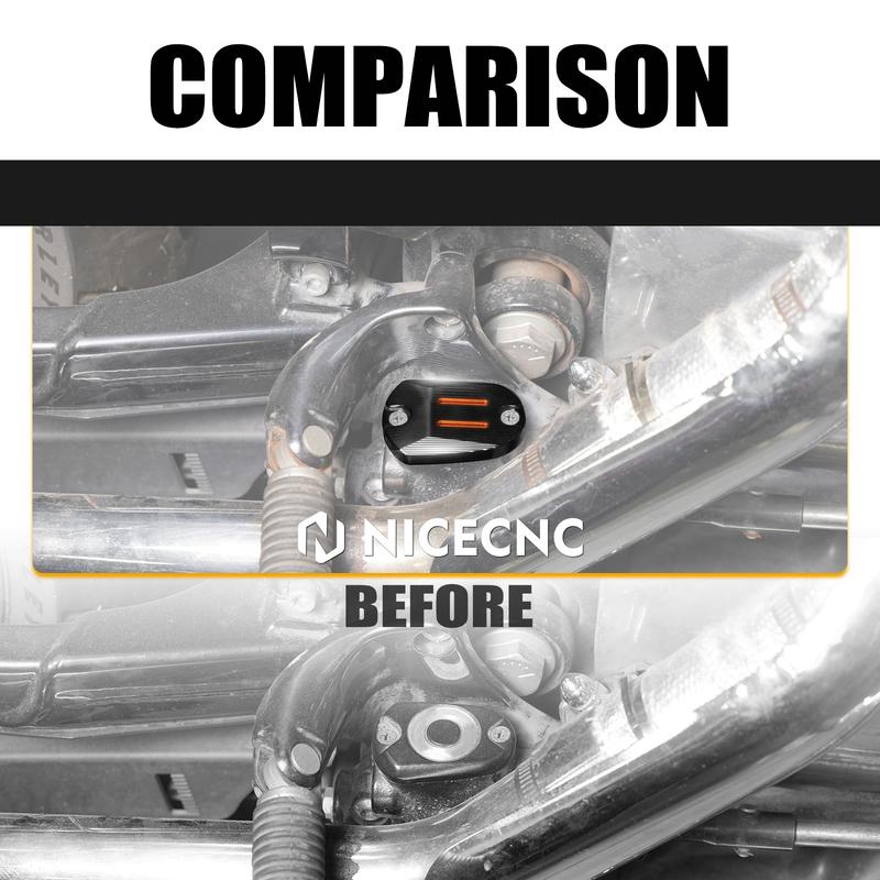 For Harley Sportster 883 Super Low XL883L 2014-20 Rear Brake Master Cylinder Cover Sportster 1200 Custom XL1200C XL883N XL1200NS