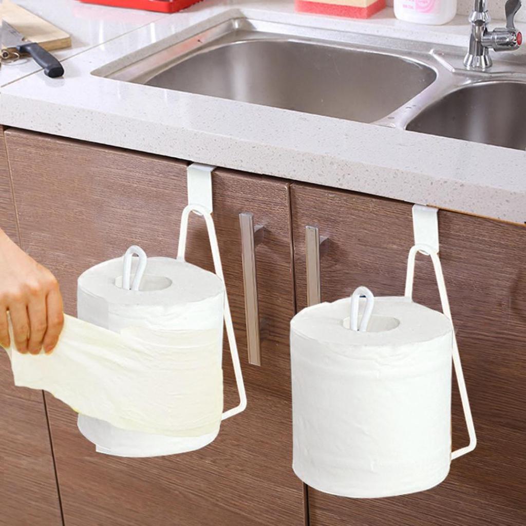 Paper Holder Tissue Towel Shelf Kitchen Rack Hanger
