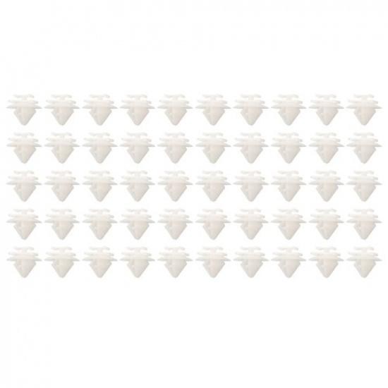 Perfect Fitment Car Exterior Door Trim Clips for C2 C3 206 207 Set of 50