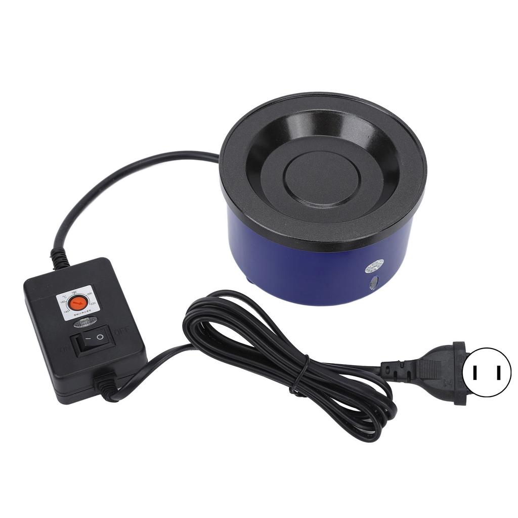 Электрический клеевой горшок для наращивания волос Постоянная температура Быстро нагревающиеся гранулы клея Бусины Сковородка