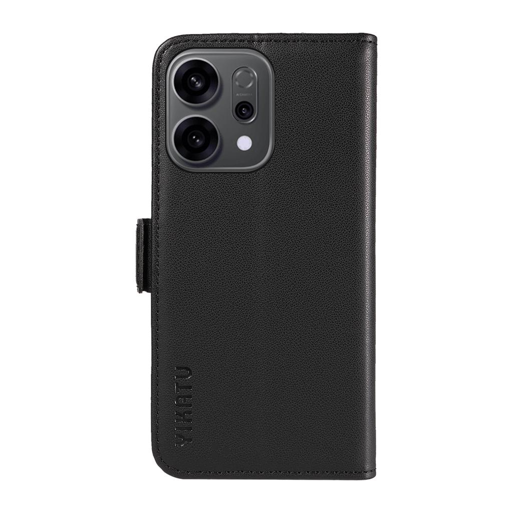 For Oppo Reno14 5G (China)/Oppo Reno14 F 5G/Oppo Reno14 5G (Global) Wallet Phone Case YIKATU YK-003 Leather Stand Cover