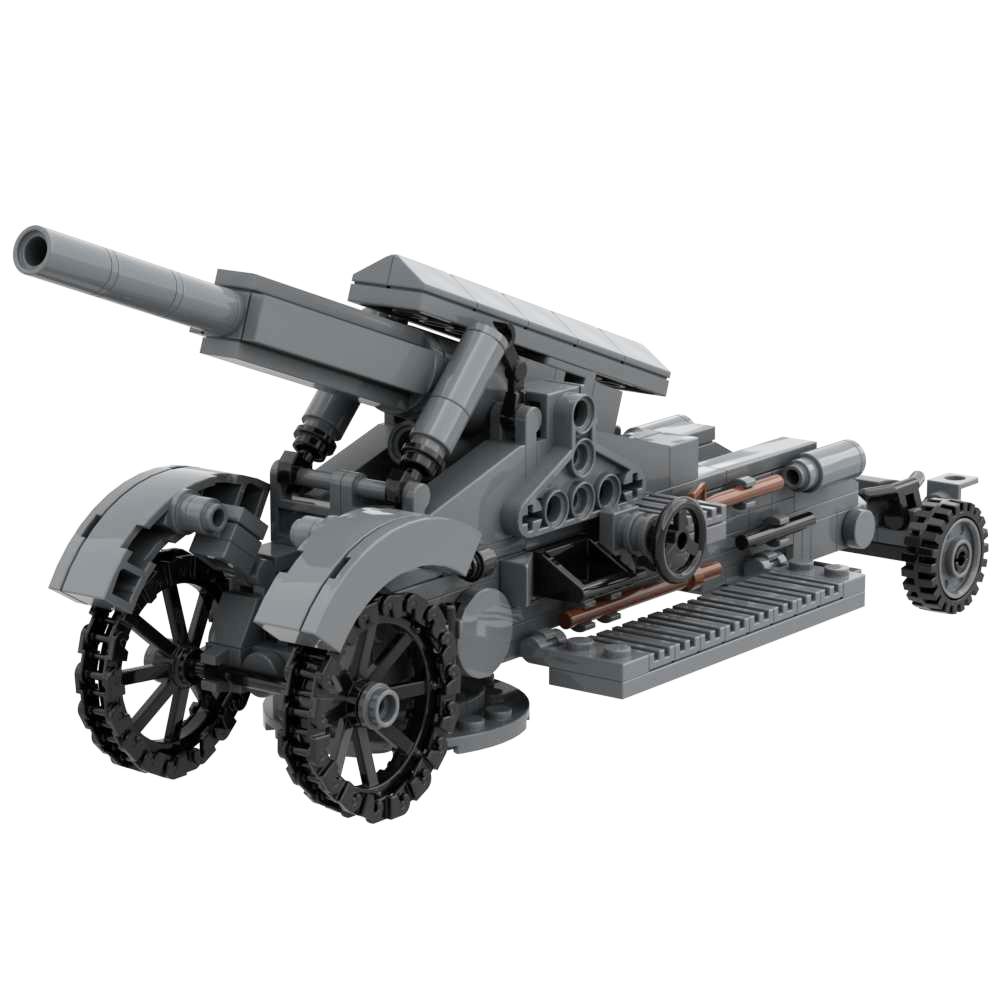 Блочный конструктор Гаубица M777 Флак 36 pak40 M102 M198 Бофорс 40мм Зенитное Противотанковое Орудие Артиллерия Линкора Военный Набор Кирпичиков