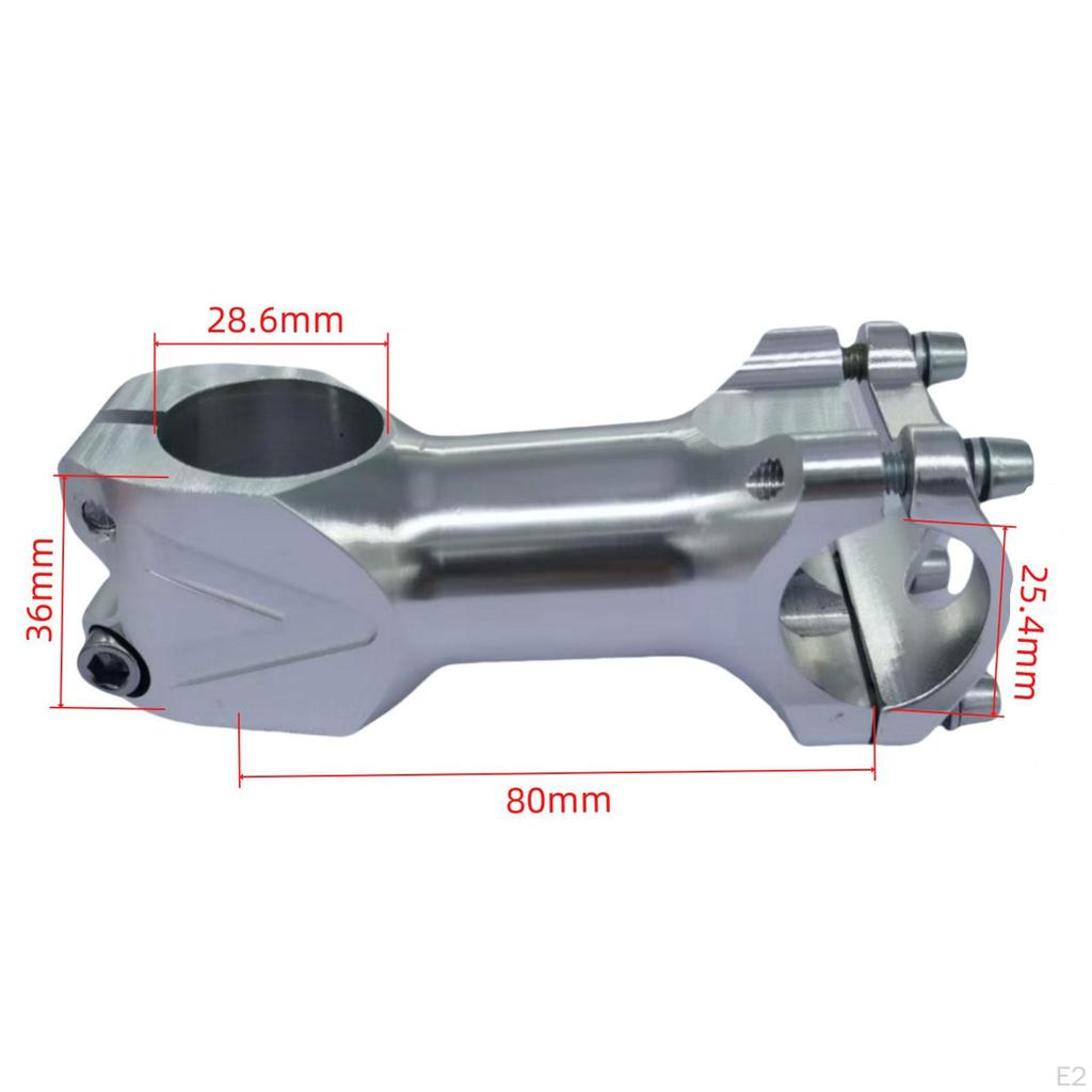 1inch Handlebar Stem Riser Aluminum Alloy Easily Install Lightweight Accessory for Road Bikes Spare