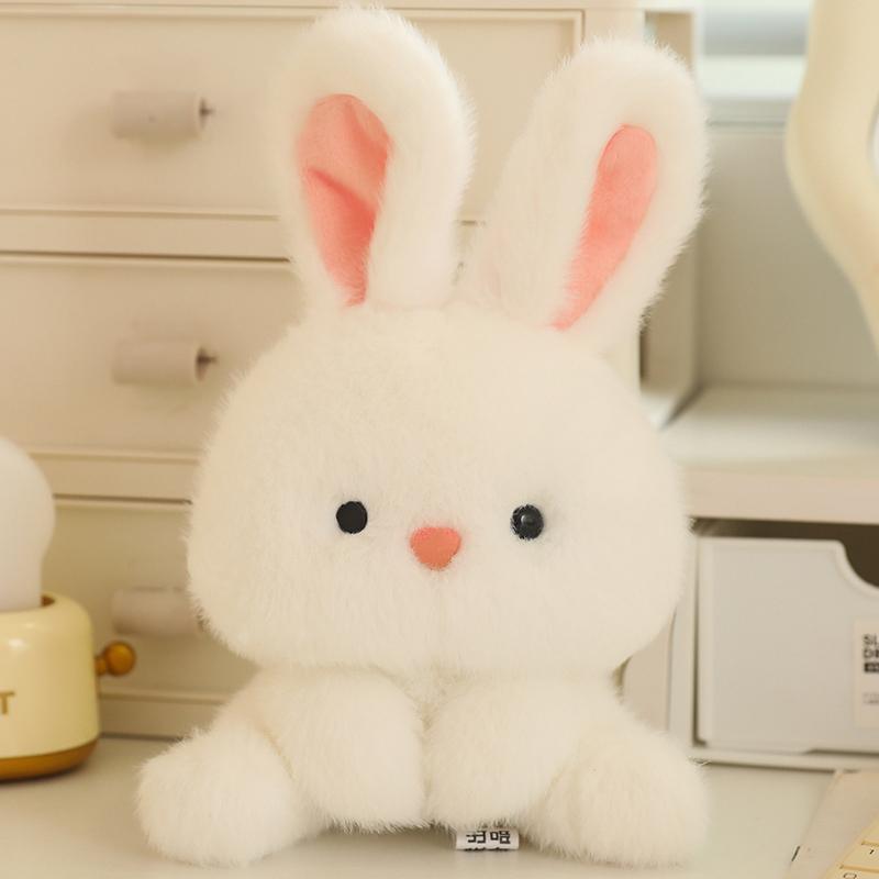 14 см милый мультяшный утенок, пингвин, кот, лиса, кролик, плюшевая игрушка-животное, кукла, украшение для офиса, рождественский забавный подарок для детей