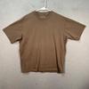 Мужская футболка Everlane, размер M, коричневая, с круглым вырезом, 100% хлопок, короткий рукав