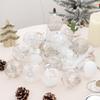 Christmas Ball Set Holiday Decorations Transparent PET Ornaments