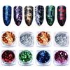 0.2g Shiny Paillettes Foil Nail Art Glitter Sequins Mirror Powder Manicure Decor