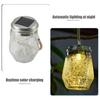 Portable Solar 30LED Fairy Light Mason Jar Bottle Lid String Light Outdoor Waterproof Lantern Christmas Decoration Pendant Lamp