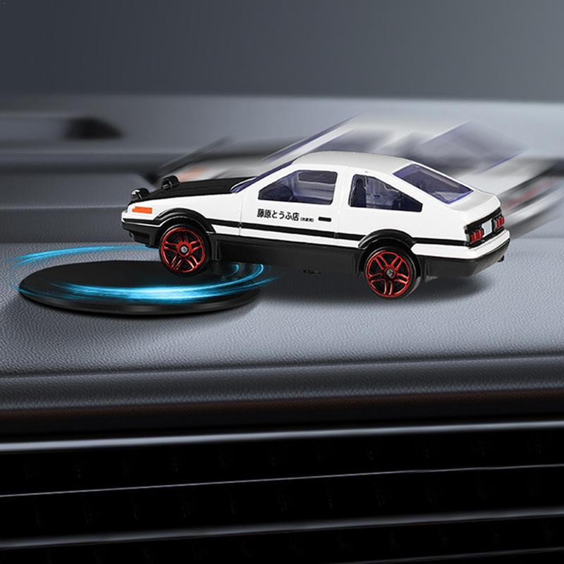 AE86 Автомобиль Дрифт Вращающиеся Украшения Приборная панель Авто Поворотная модель AE 86 Гонки Декор Салон Авто Классическая Центральная консоль Украшение